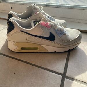 Nike Air Max Sneakers - White and Black